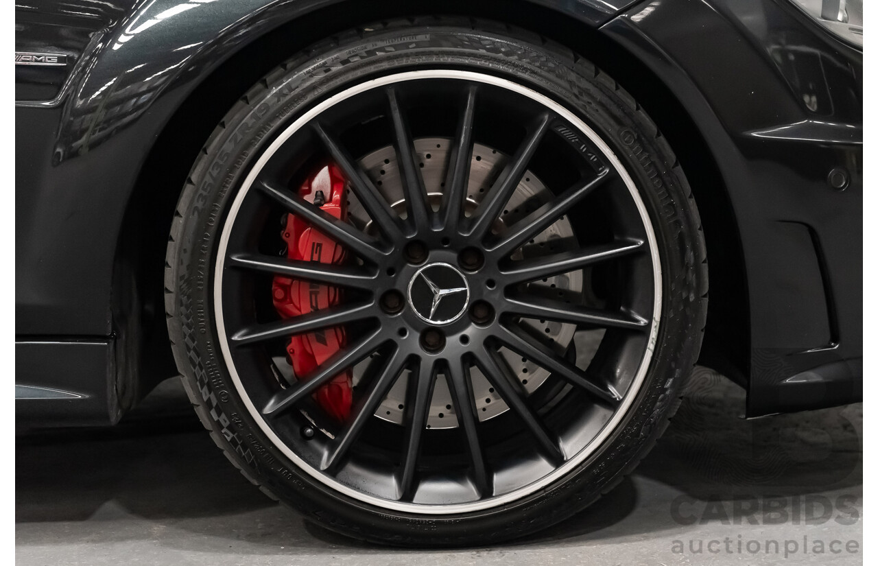 11/11 Mercedes-Benz C63 AMG RWD W204 MY11 4D Sedan Magnetite Black Metallic V8 6.3L