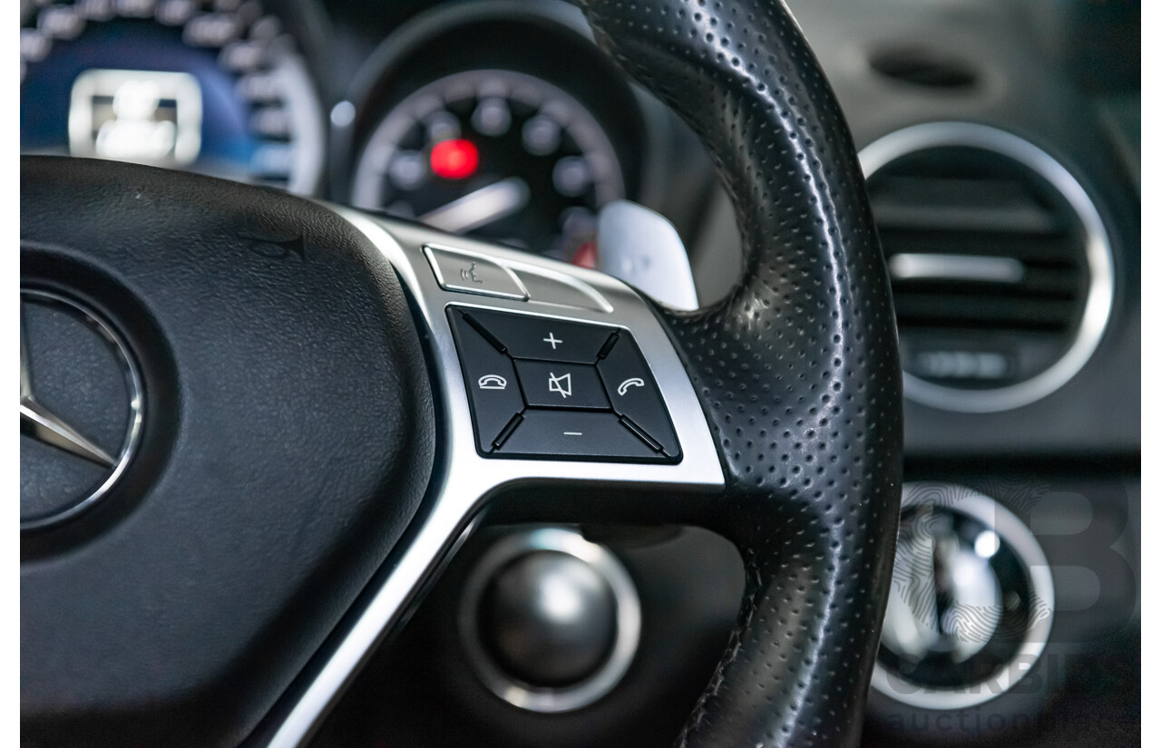 11/11 Mercedes-Benz C63 AMG RWD W204 MY11 4D Sedan Magnetite Black Metallic V8 6.3L