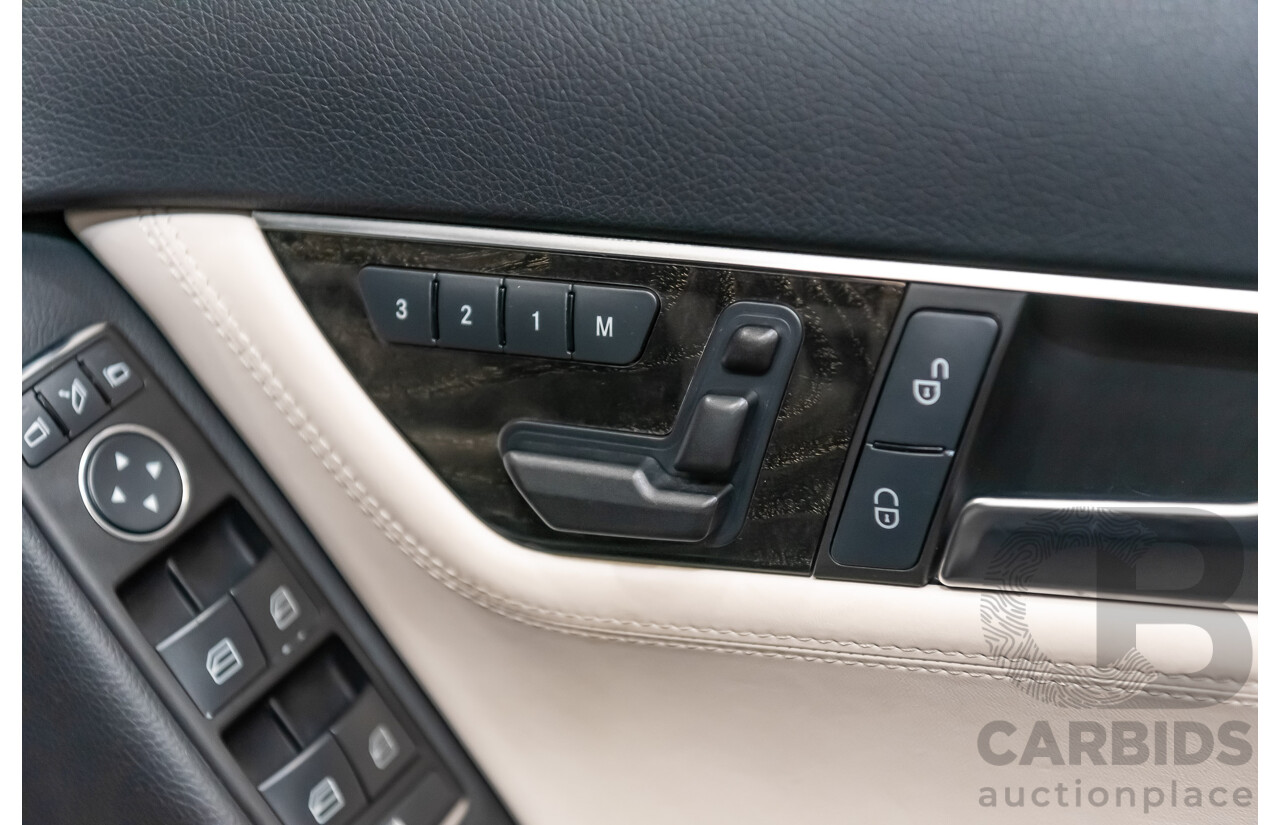 11/11 Mercedes-Benz C63 AMG RWD W204 MY11 4D Sedan Magnetite Black Metallic V8 6.3L