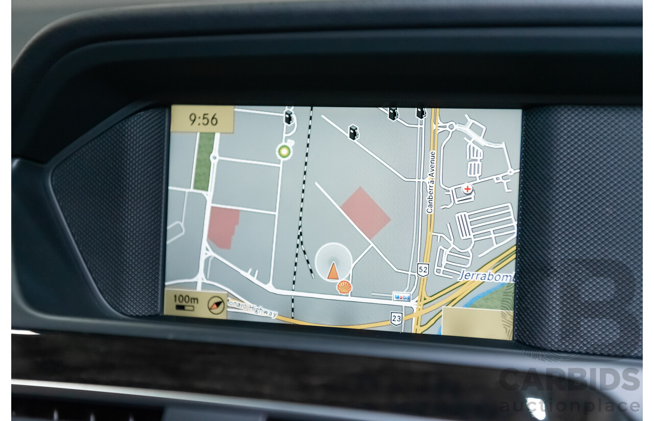 11/11 Mercedes-Benz C63 AMG RWD W204 MY11 4D Sedan Magnetite Black Metallic V8 6.3L