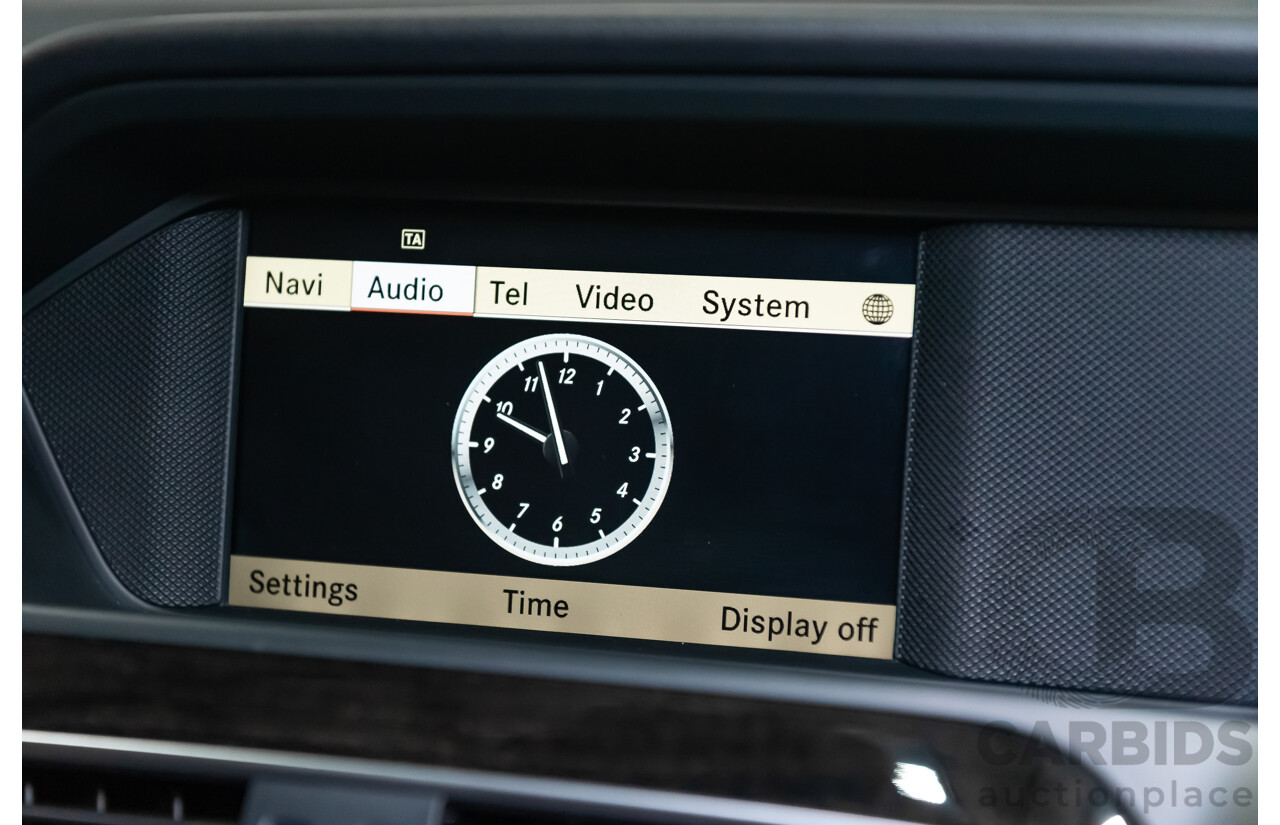 11/11 Mercedes-Benz C63 AMG RWD W204 MY11 4D Sedan Magnetite Black Metallic V8 6.3L