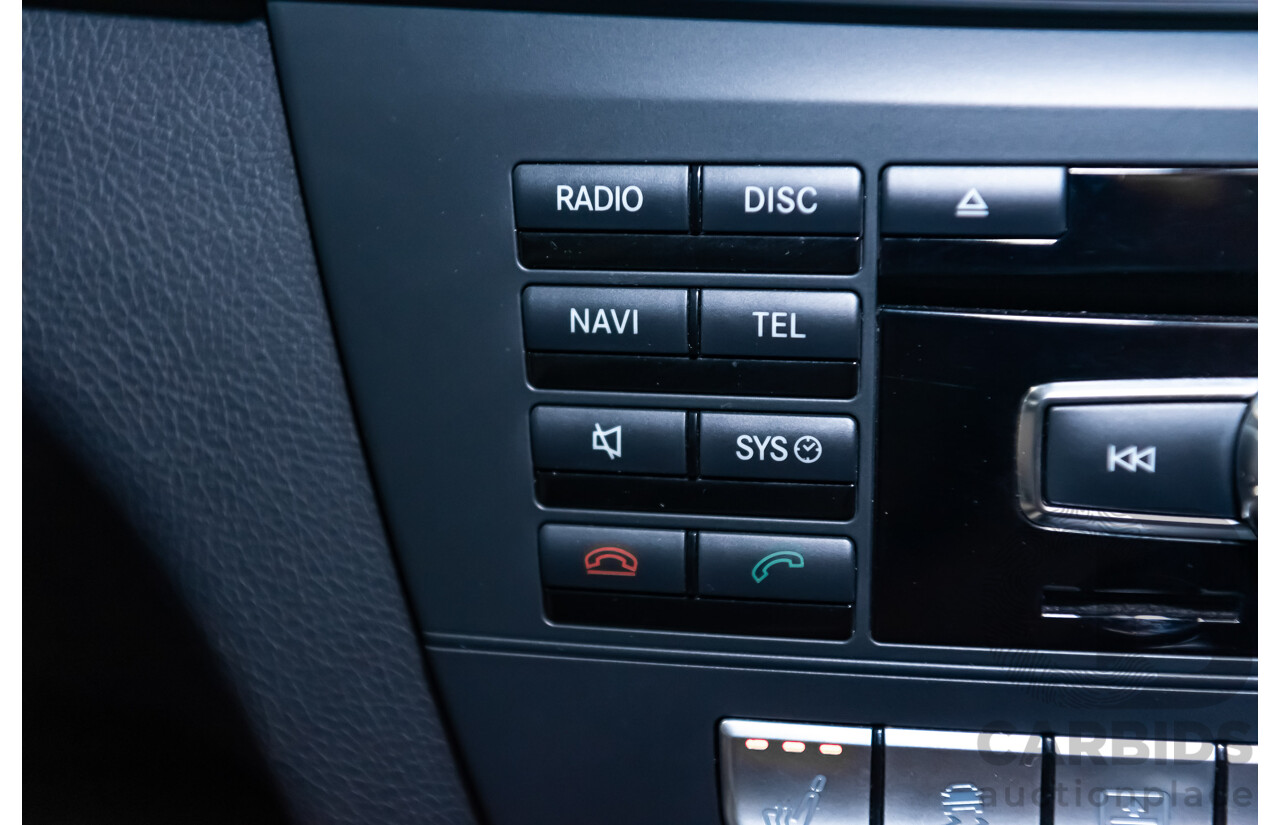 11/11 Mercedes-Benz C63 AMG RWD W204 MY11 4D Sedan Magnetite Black Metallic V8 6.3L