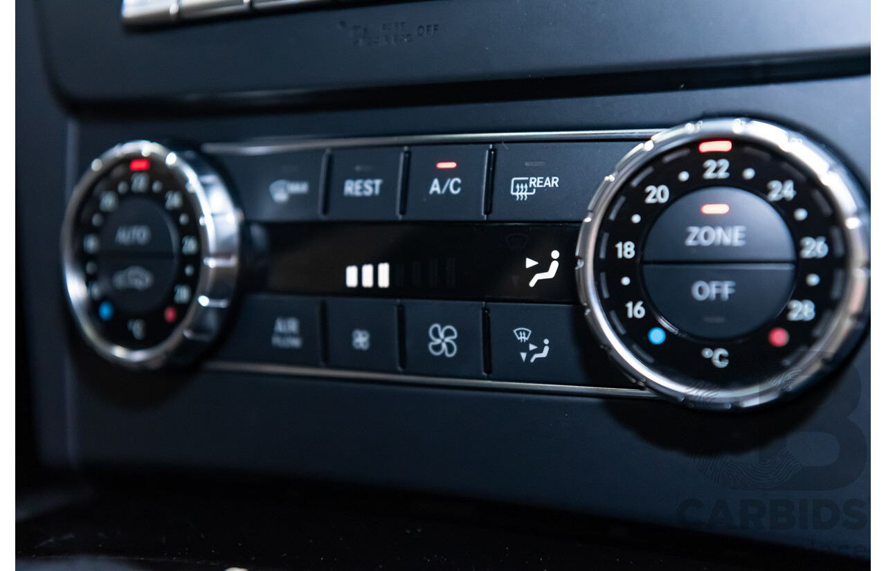 11/11 Mercedes-Benz C63 AMG RWD W204 MY11 4D Sedan Magnetite Black Metallic V8 6.3L