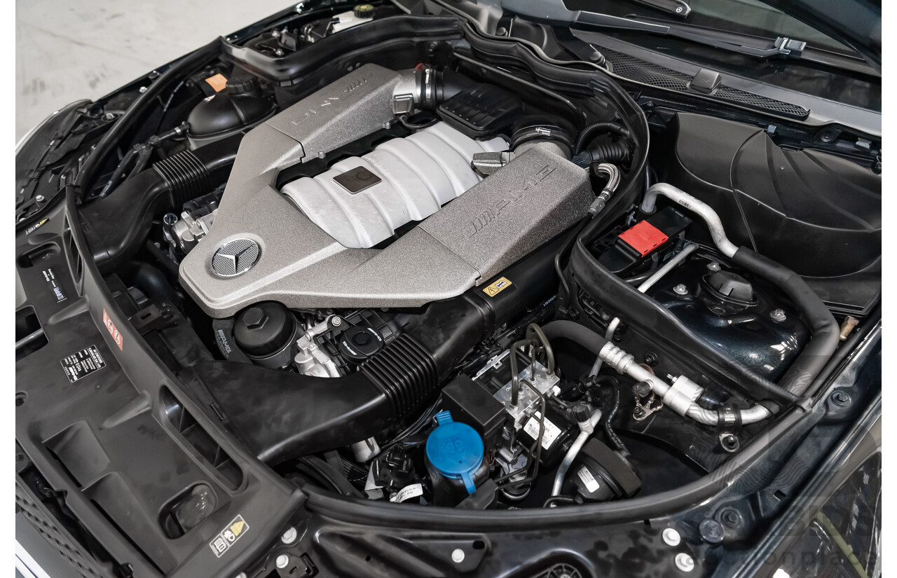 11/11 Mercedes-Benz C63 AMG RWD W204 MY11 4D Sedan Magnetite Black Metallic V8 6.3L