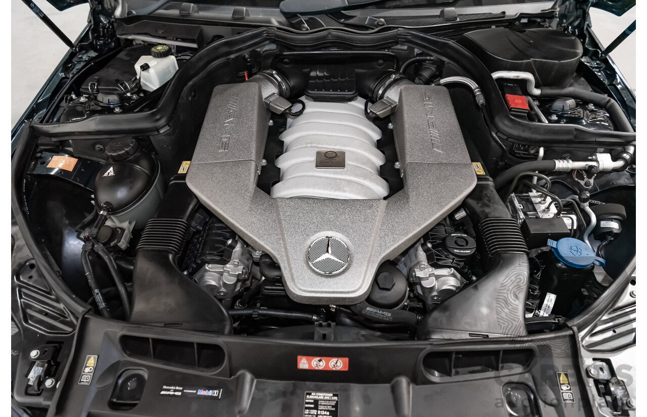 11/11 Mercedes-Benz C63 AMG RWD W204 MY11 4D Sedan Magnetite Black Metallic V8 6.3L