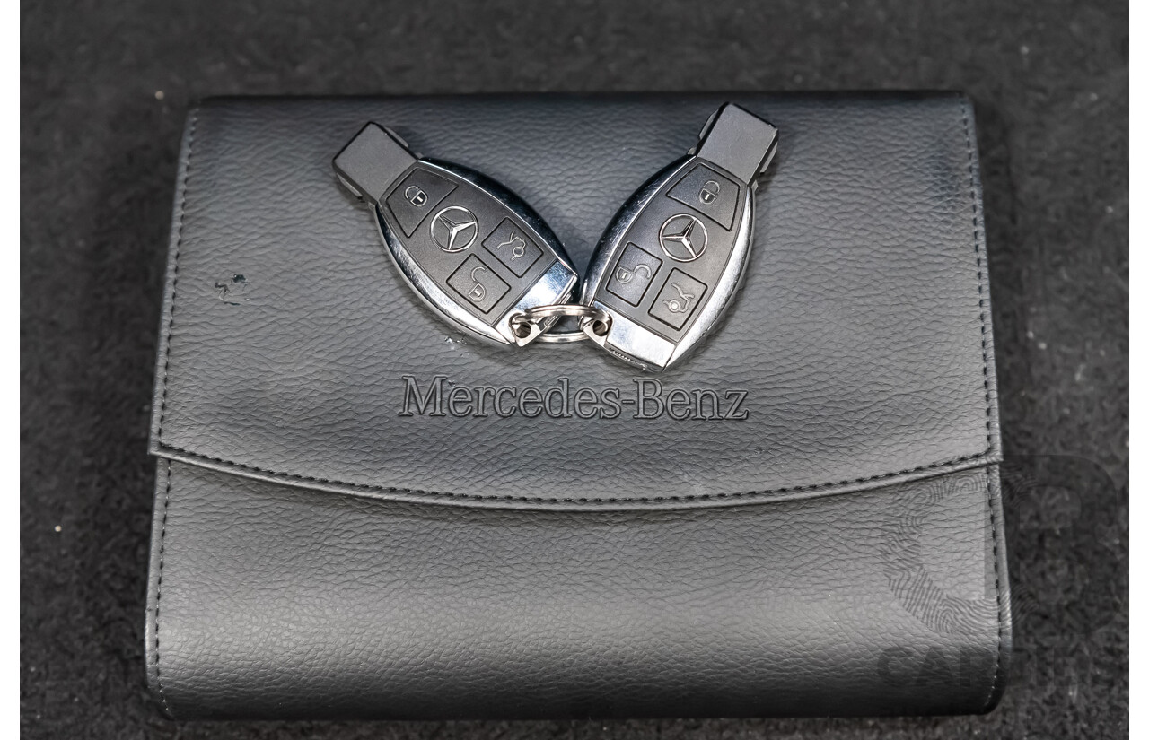 11/11 Mercedes-Benz C63 AMG RWD W204 MY11 4D Sedan Magnetite Black Metallic V8 6.3L