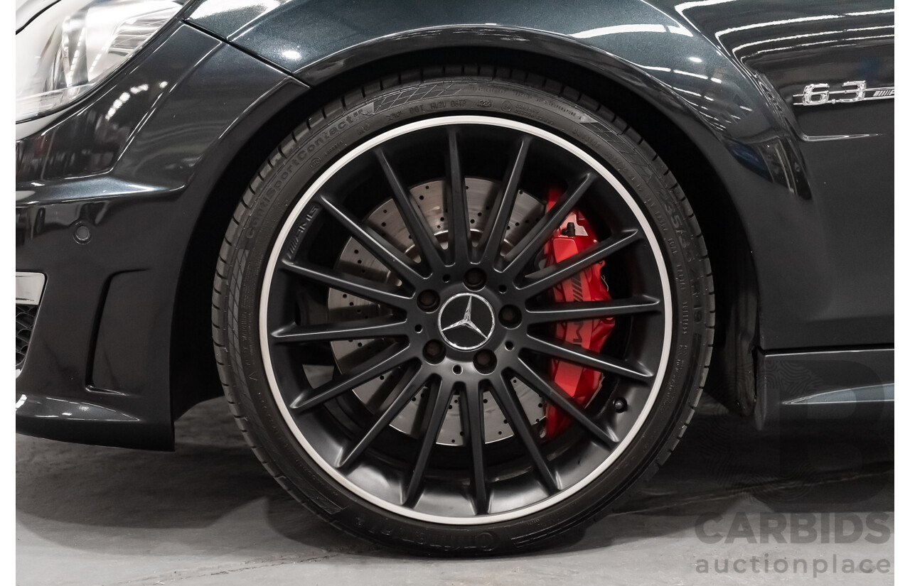 11/11 Mercedes-Benz C63 AMG RWD W204 MY11 4D Sedan Magnetite Black Metallic V8 6.3L
