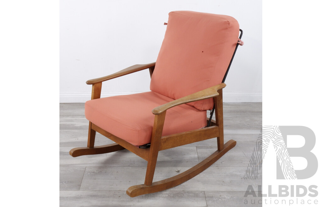 Mid Century Rocking Chair