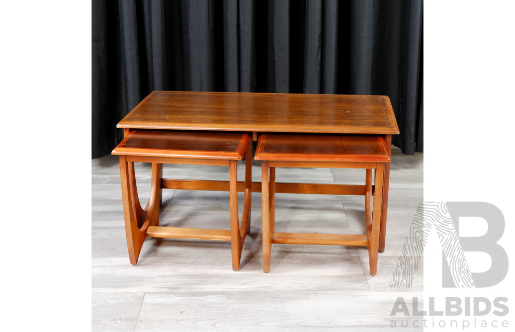 Nest of Three Side Tables by Kalmar