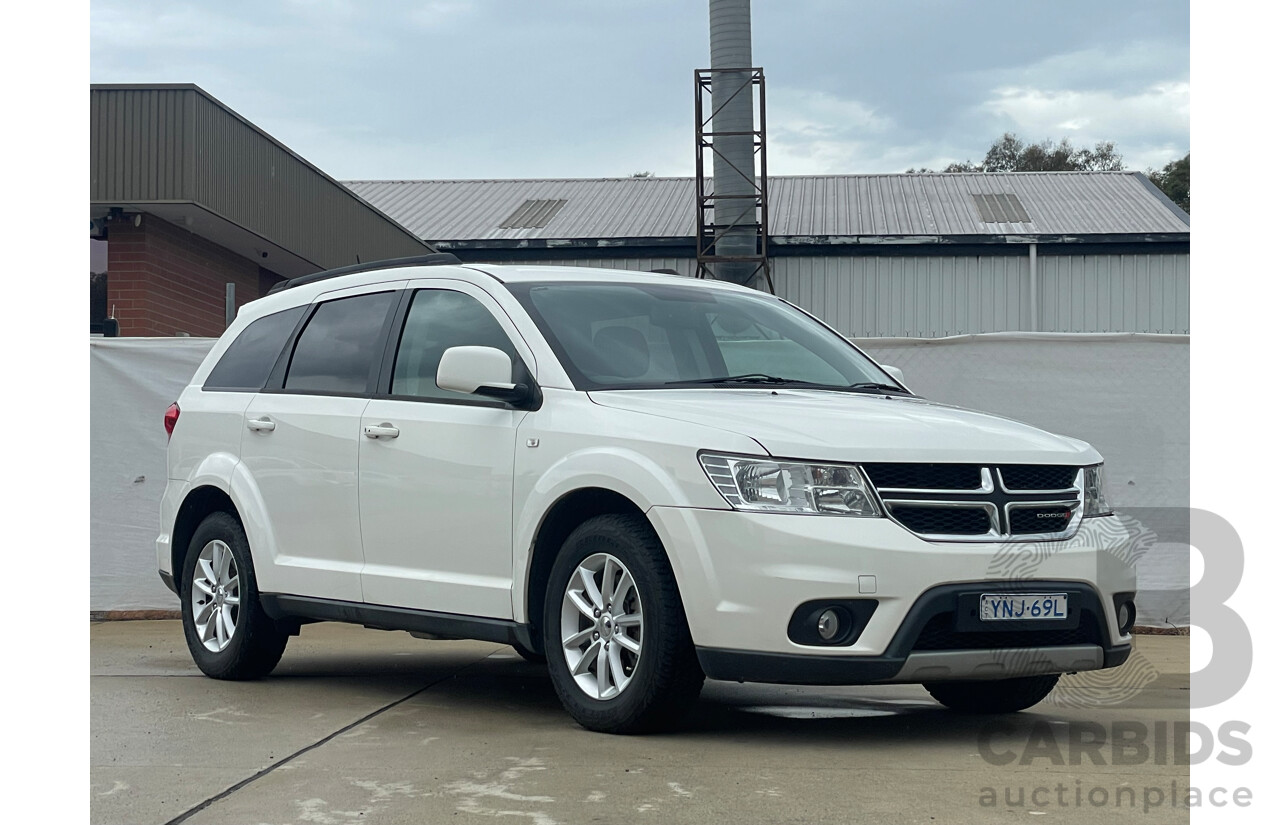 10/14 Dodge Journey SXT FWD JC MY14 4D Wagon White 3.6L
