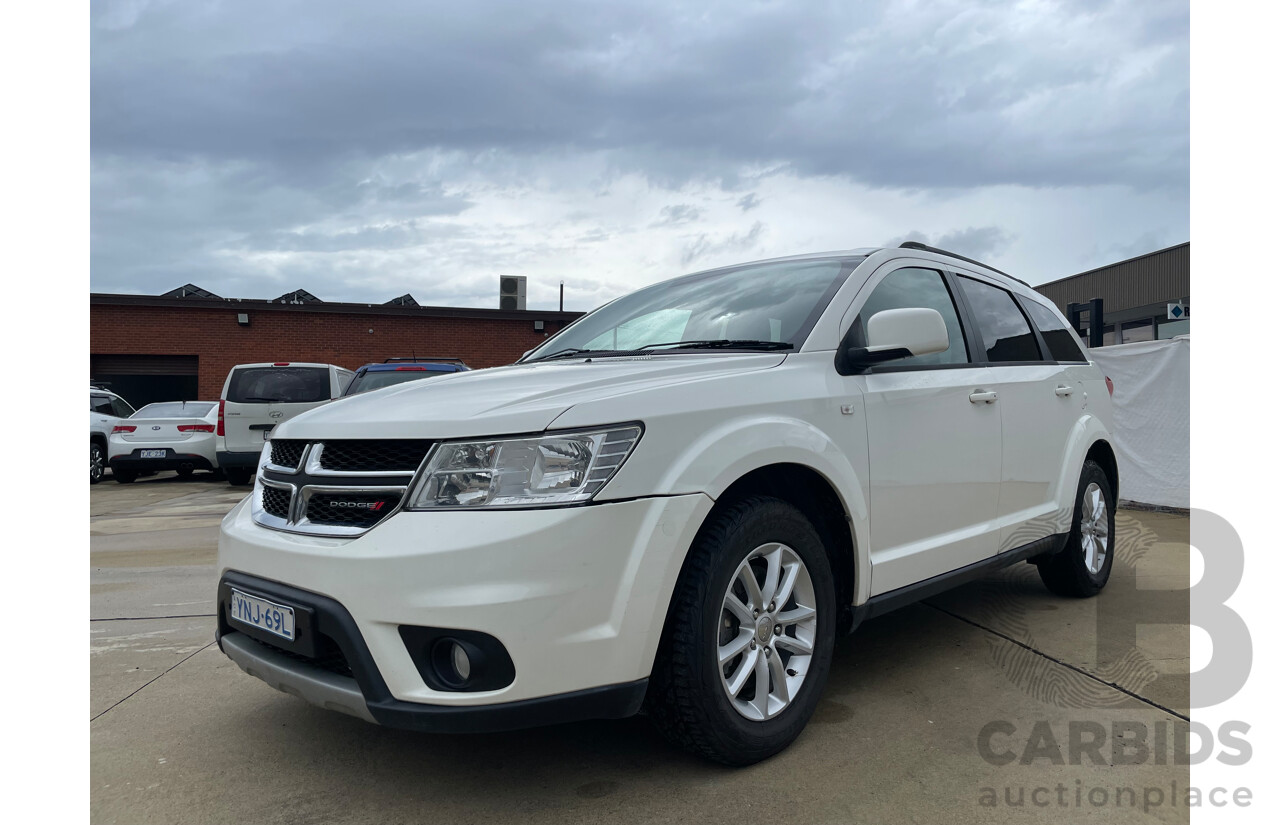 10/14 Dodge Journey SXT FWD JC MY14 4D Wagon White 3.6L