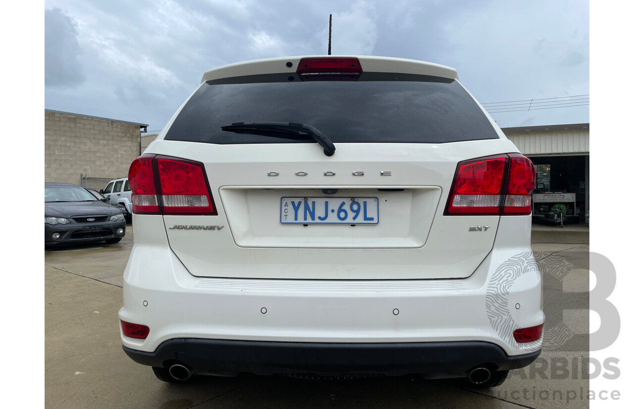 10/14 Dodge Journey SXT FWD JC MY14 4D Wagon White 3.6L