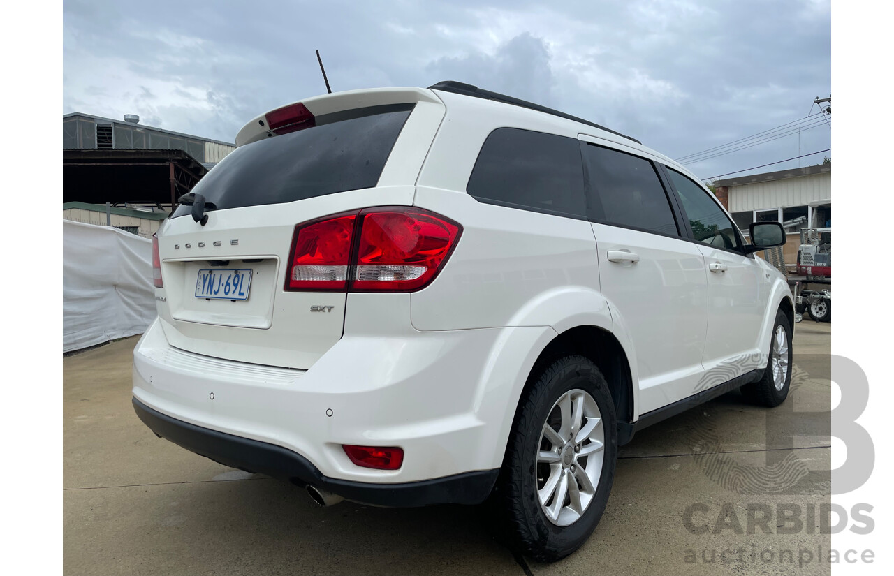 10/14 Dodge Journey SXT FWD JC MY14 4D Wagon White 3.6L