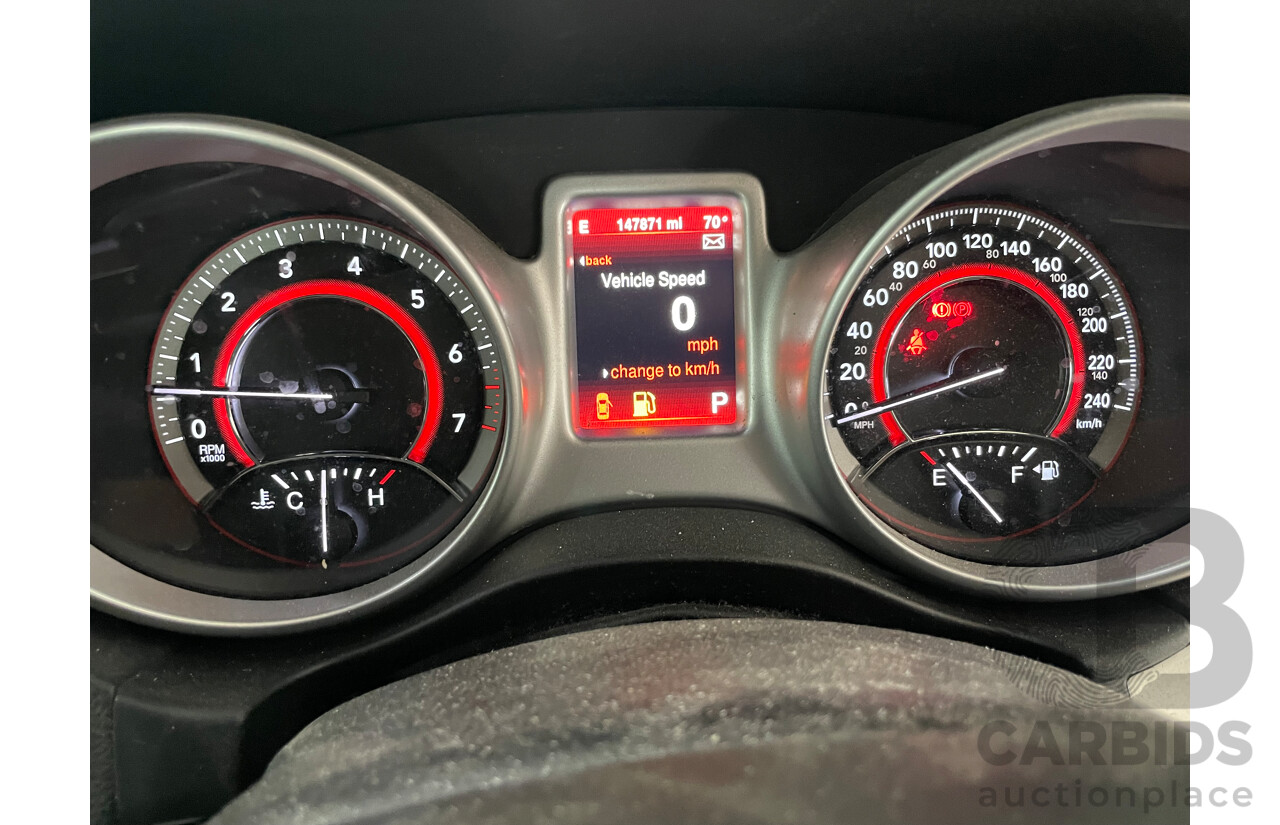 10/14 Dodge Journey SXT FWD JC MY14 4D Wagon White 3.6L