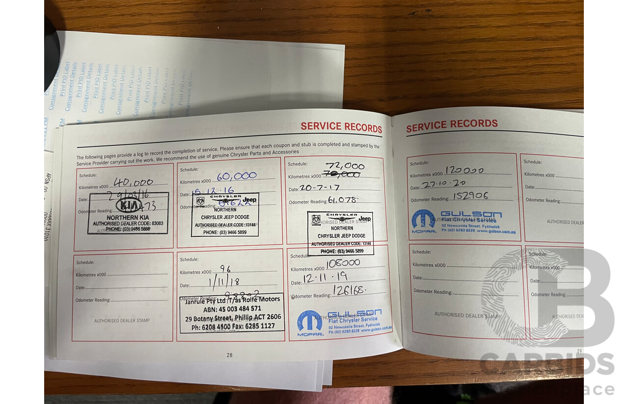 10/14 Dodge Journey SXT FWD JC MY14 4D Wagon White 3.6L