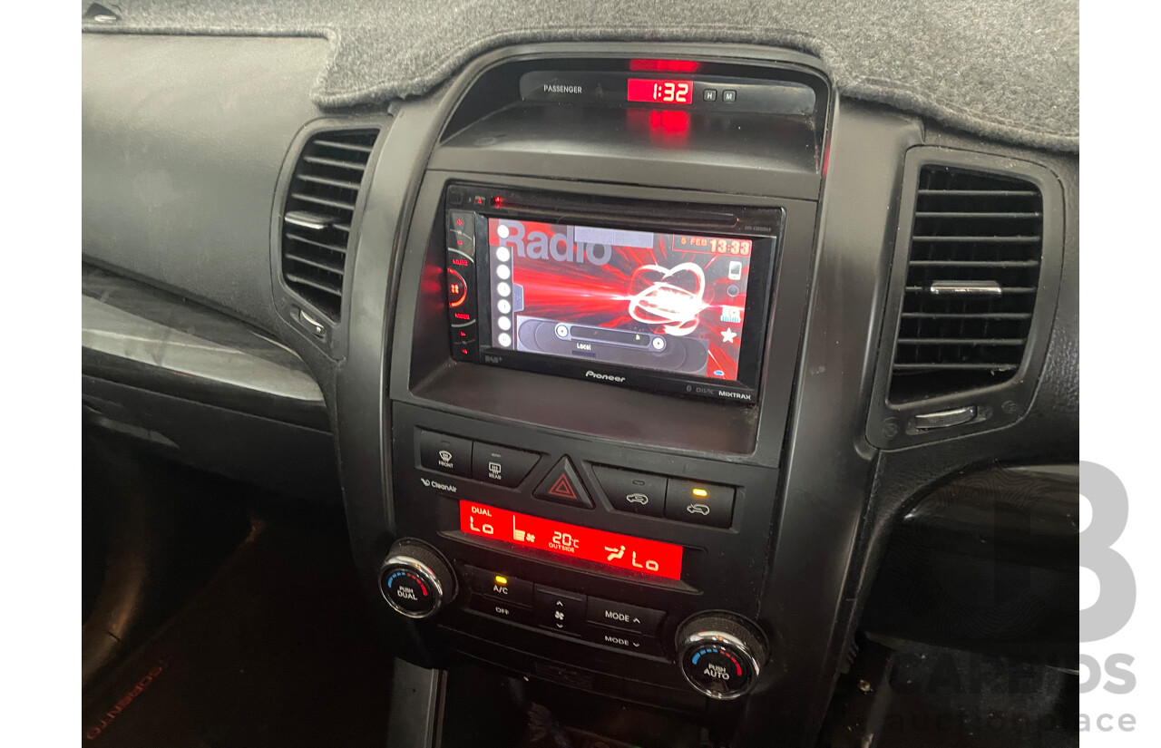 05/12 Kia Sorento Si (4x4) AWD XM MY12 4D Wagon Black 2.2L