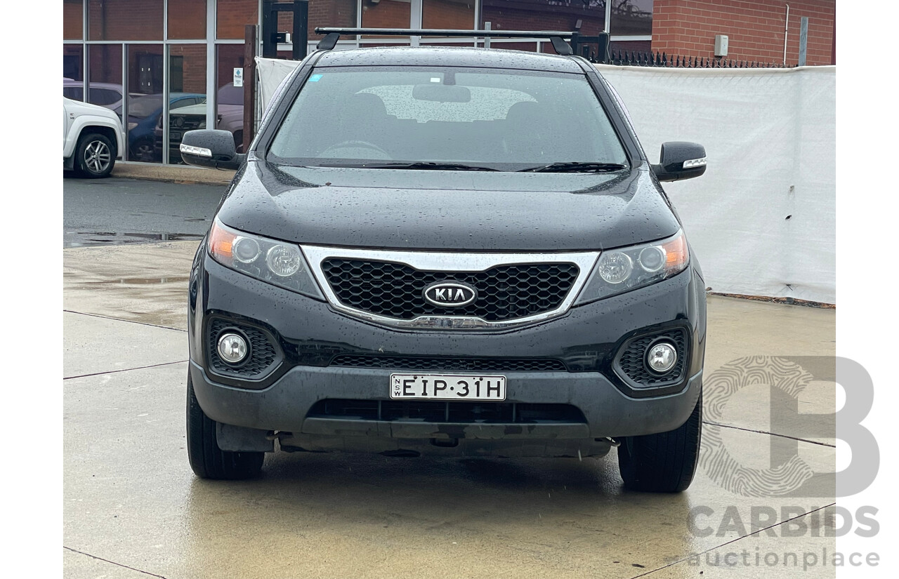 05/12 Kia Sorento Si (4x4) AWD XM MY12 4D Wagon Black 2.2L