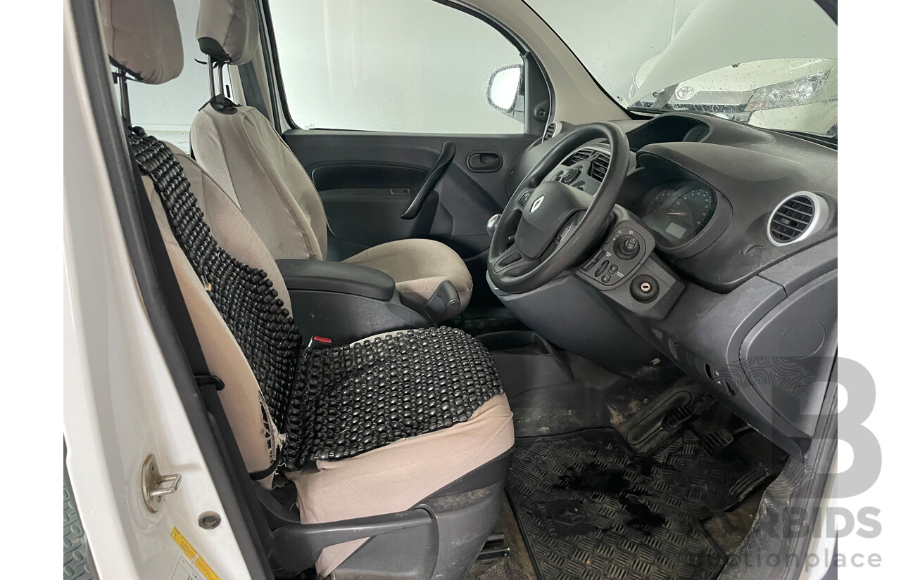 07/14 Renault Kangoo MAXI FWD X61 MY14 4D Van White 1.5L