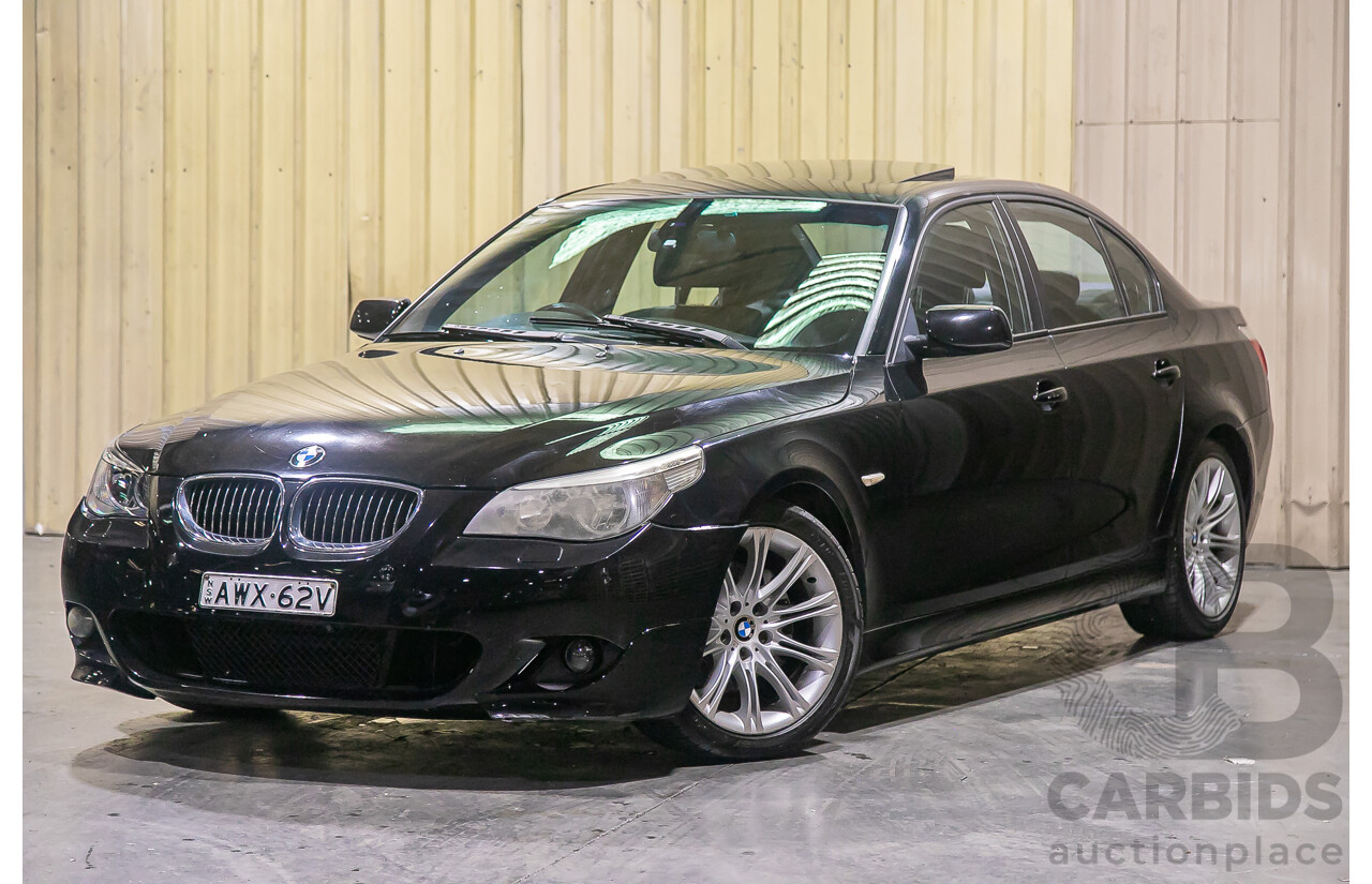 1/2006 BMW 530i E60 4d Sedan Black 3.0L