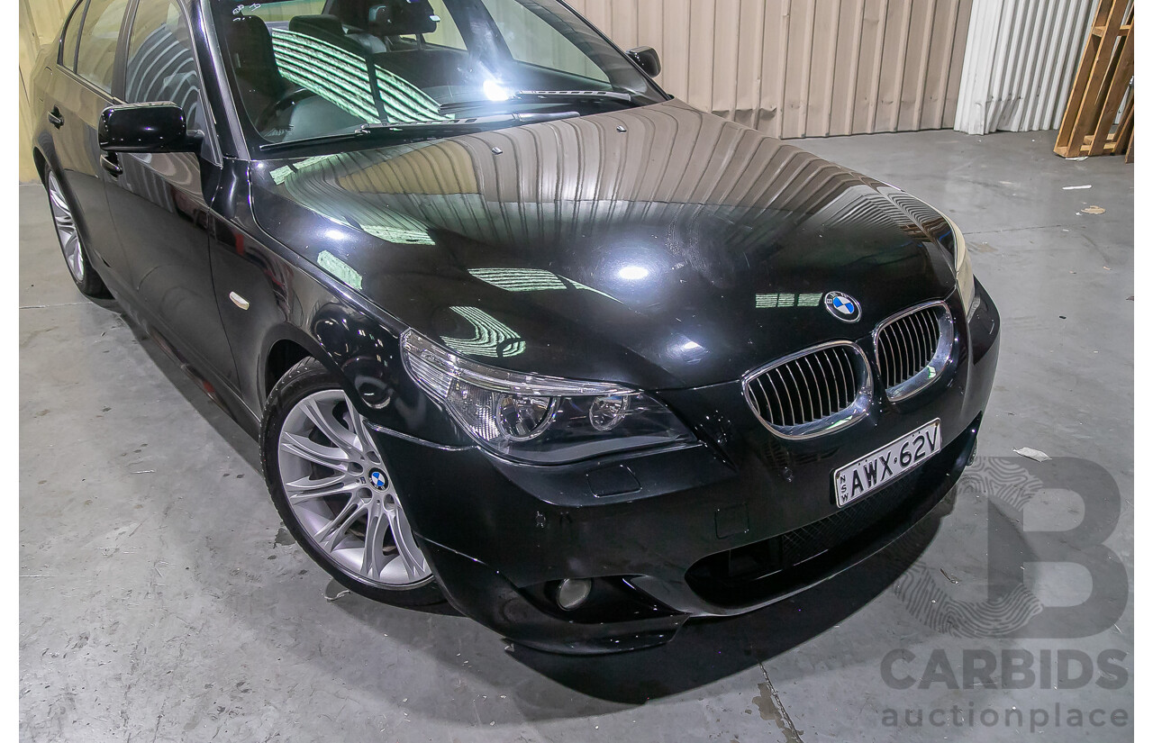 1/2006 BMW 530i E60 4d Sedan Black 3.0L
