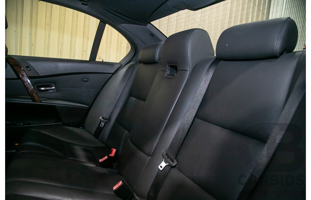 1/2006 BMW 530i E60 4d Sedan Black 3.0L