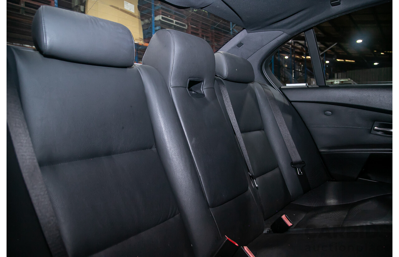 1/2006 BMW 530i E60 4d Sedan Black 3.0L