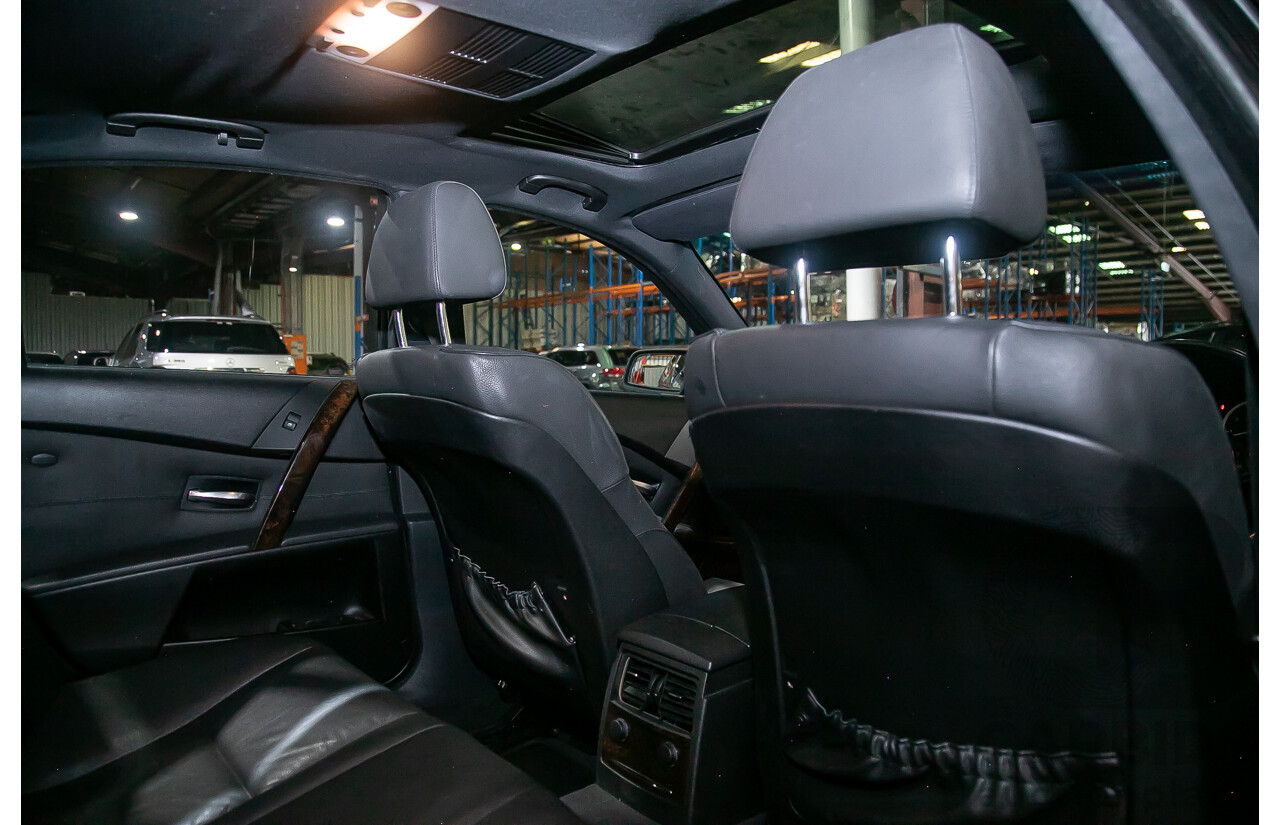 1/2006 BMW 530i E60 4d Sedan Black 3.0L