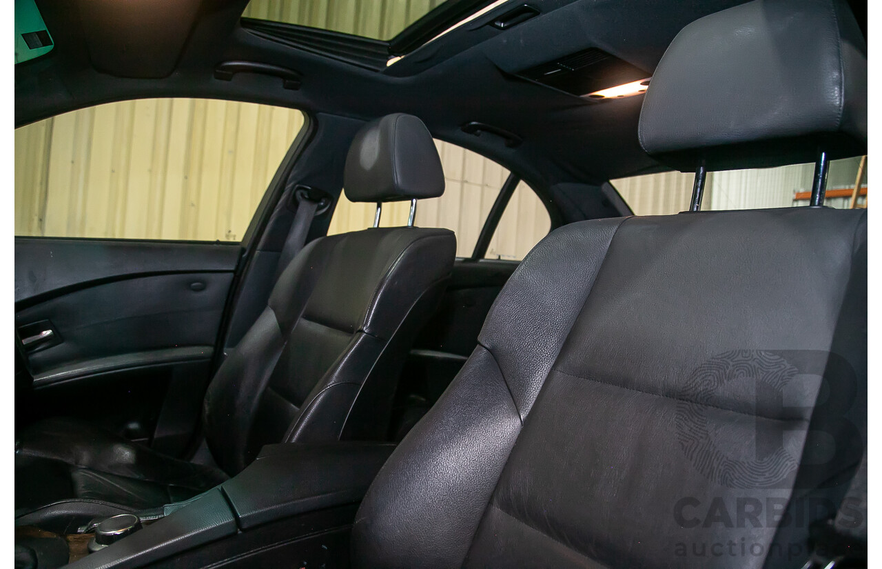 1/2006 BMW 530i E60 4d Sedan Black 3.0L