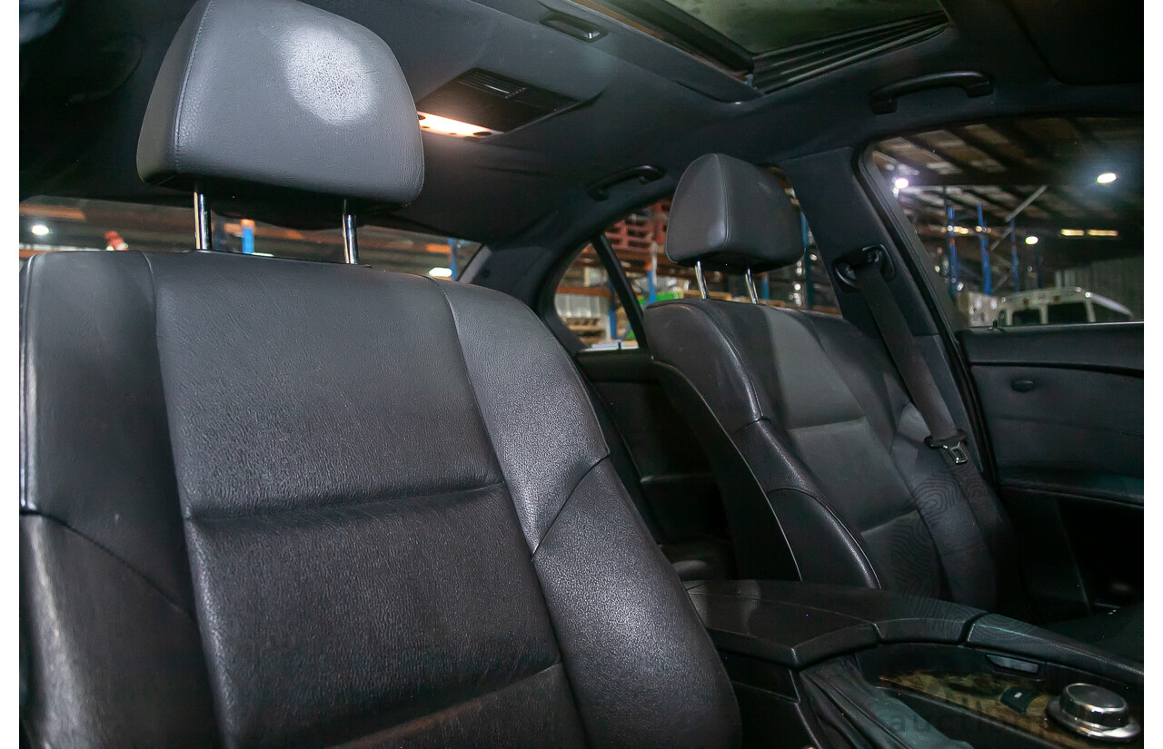 1/2006 BMW 530i E60 4d Sedan Black 3.0L