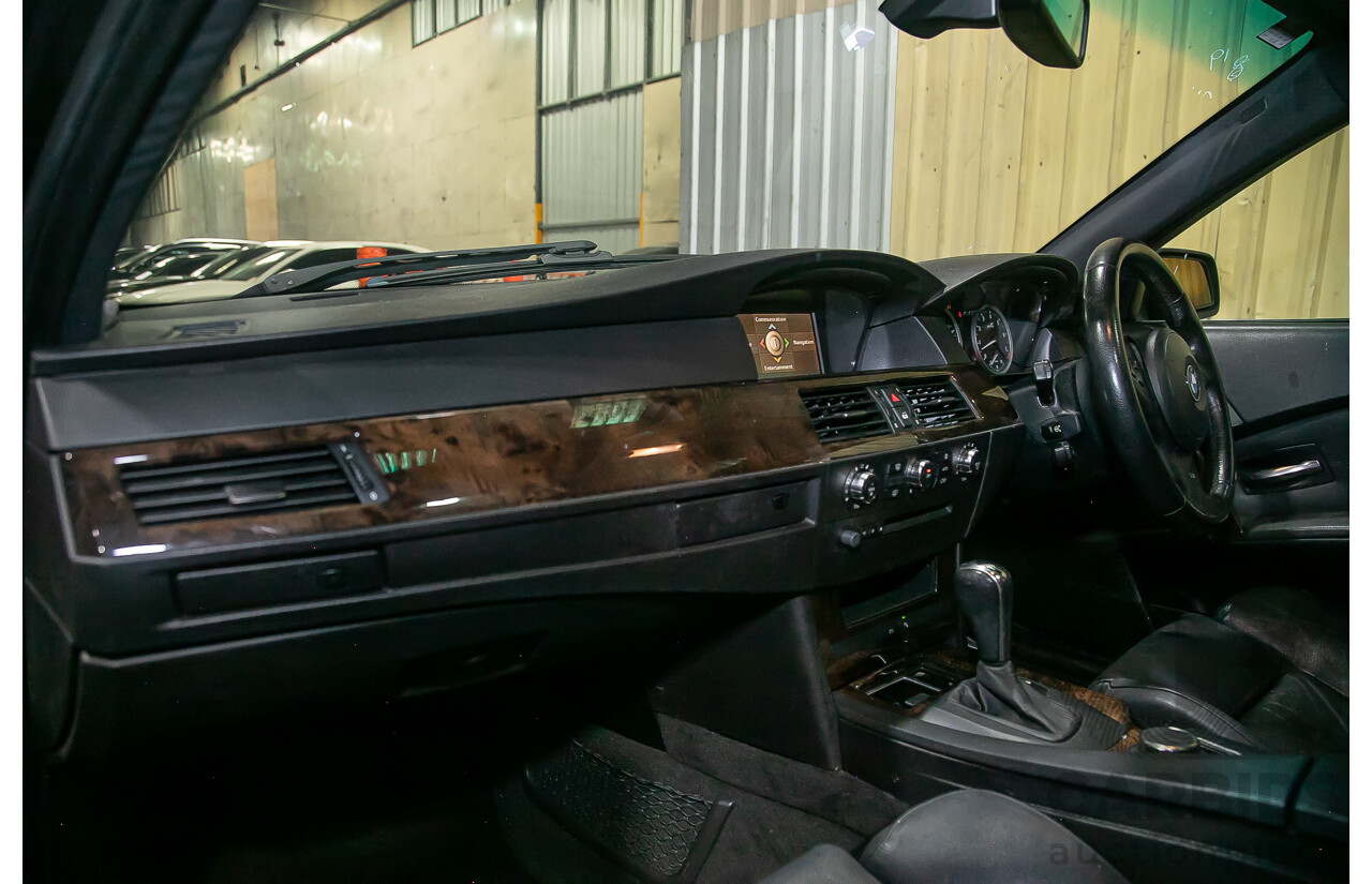 1/2006 BMW 530i E60 4d Sedan Black 3.0L