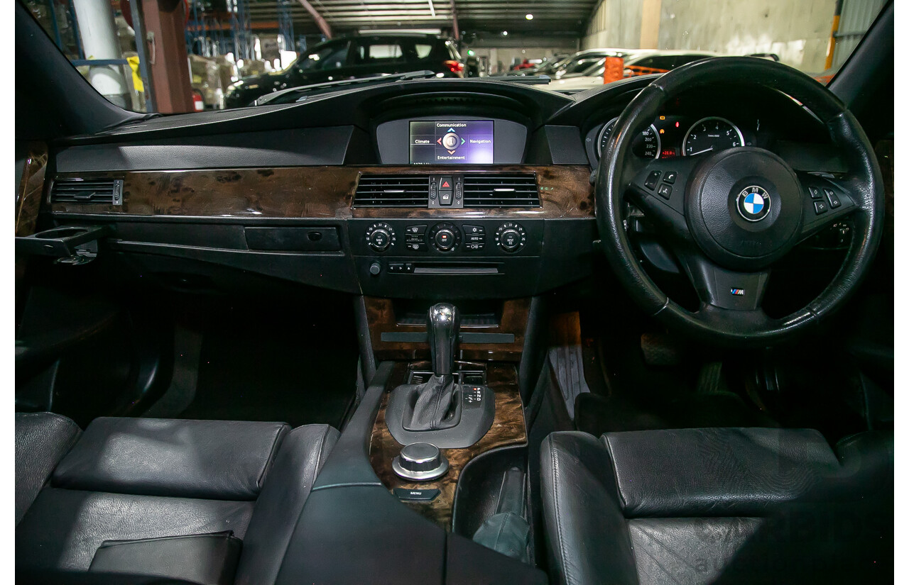 1/2006 BMW 530i E60 4d Sedan Black 3.0L