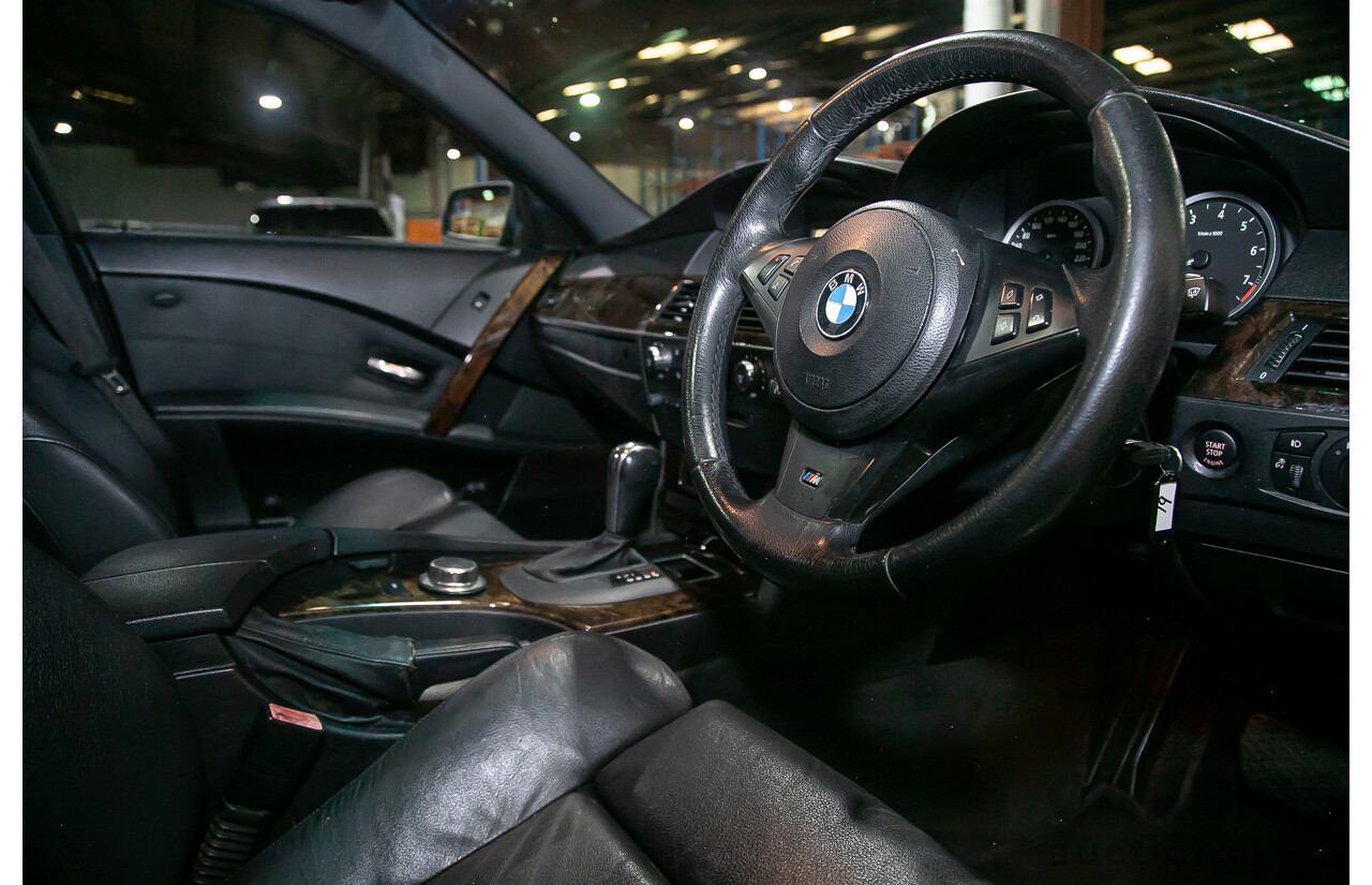 1/2006 BMW 530i E60 4d Sedan Black 3.0L