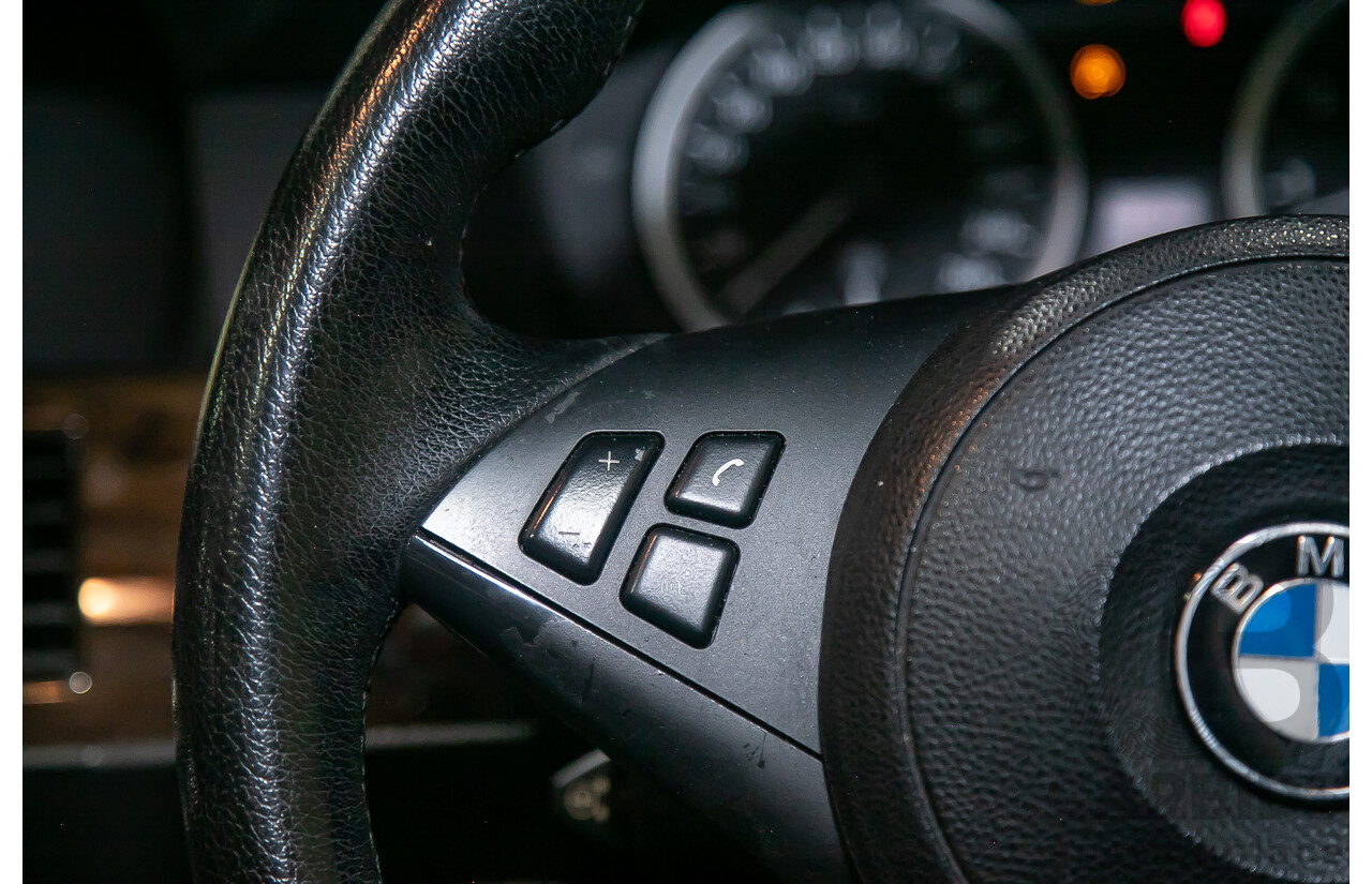 1/2006 BMW 530i E60 4d Sedan Black 3.0L