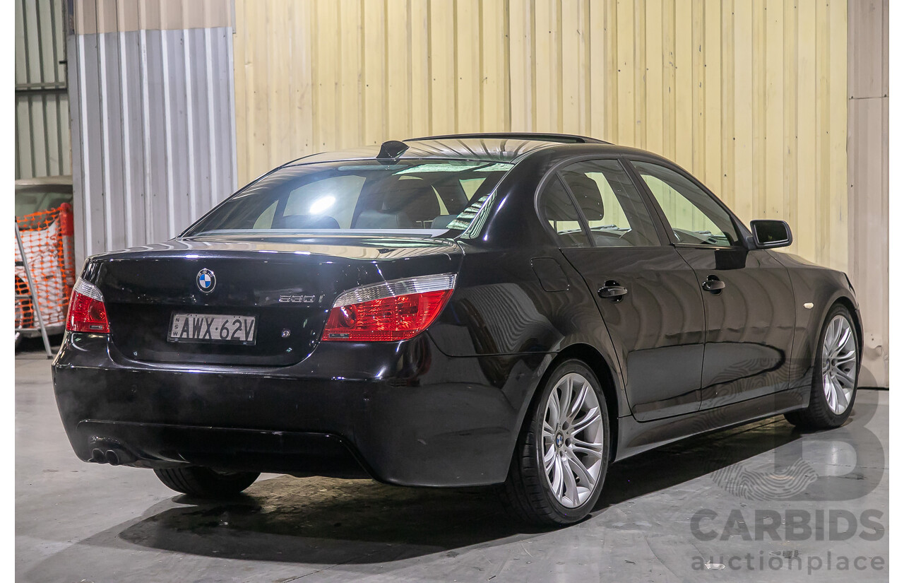 1/2006 BMW 530i E60 4d Sedan Black 3.0L