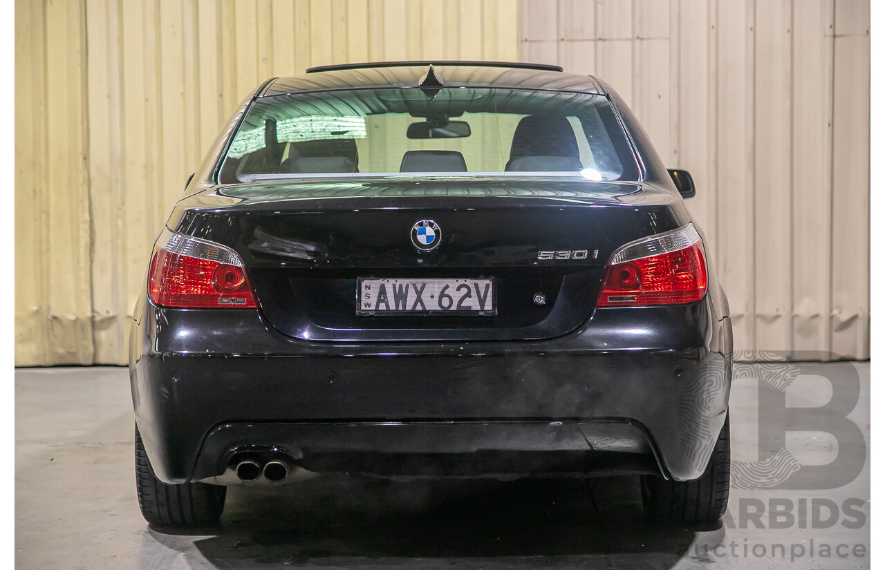 1/2006 BMW 530i E60 4d Sedan Black 3.0L