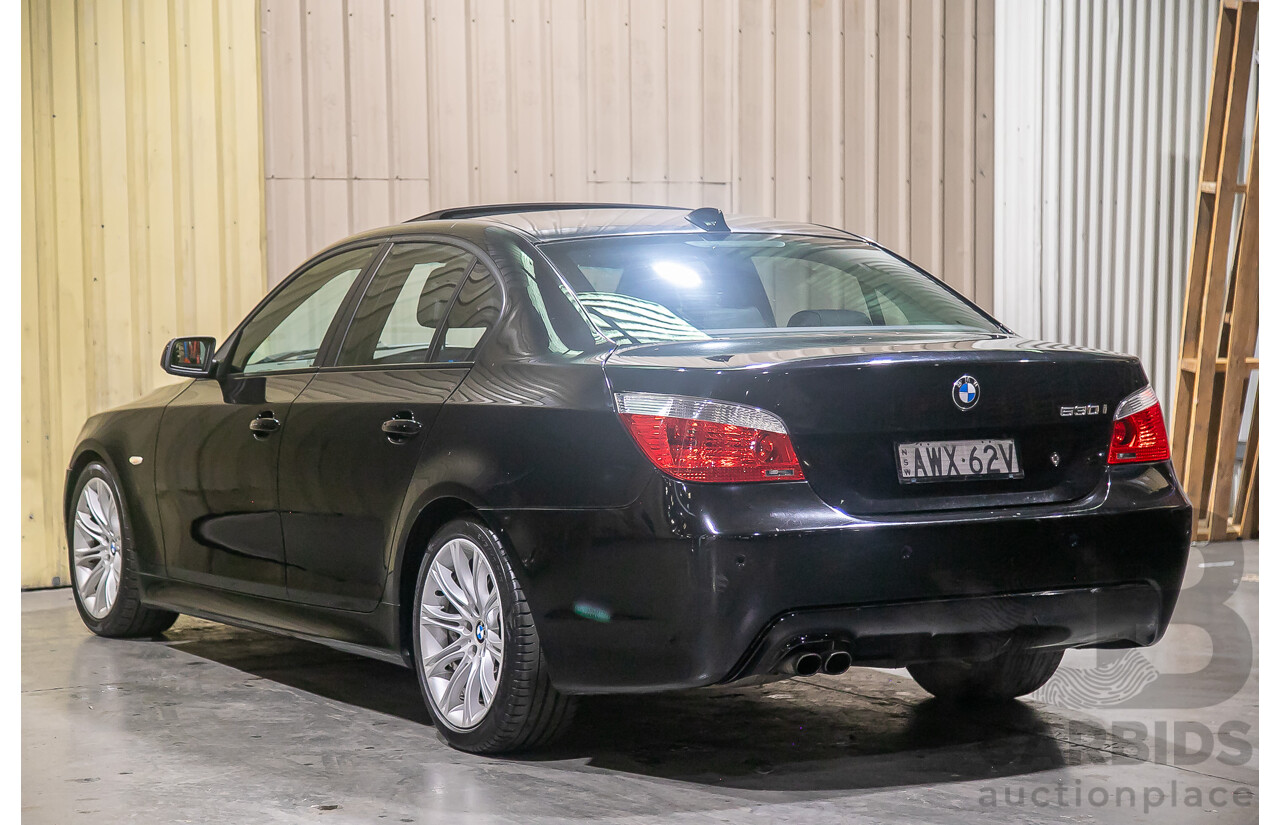 1/2006 BMW 530i E60 4d Sedan Black 3.0L