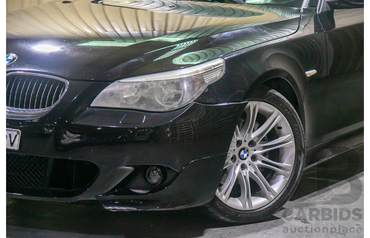 1/2006 BMW 530i E60 4d Sedan Black 3.0L