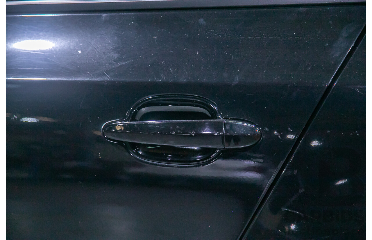 1/2006 BMW 530i E60 4d Sedan Black 3.0L