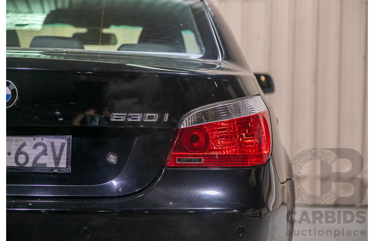 1/2006 BMW 530i E60 4d Sedan Black 3.0L