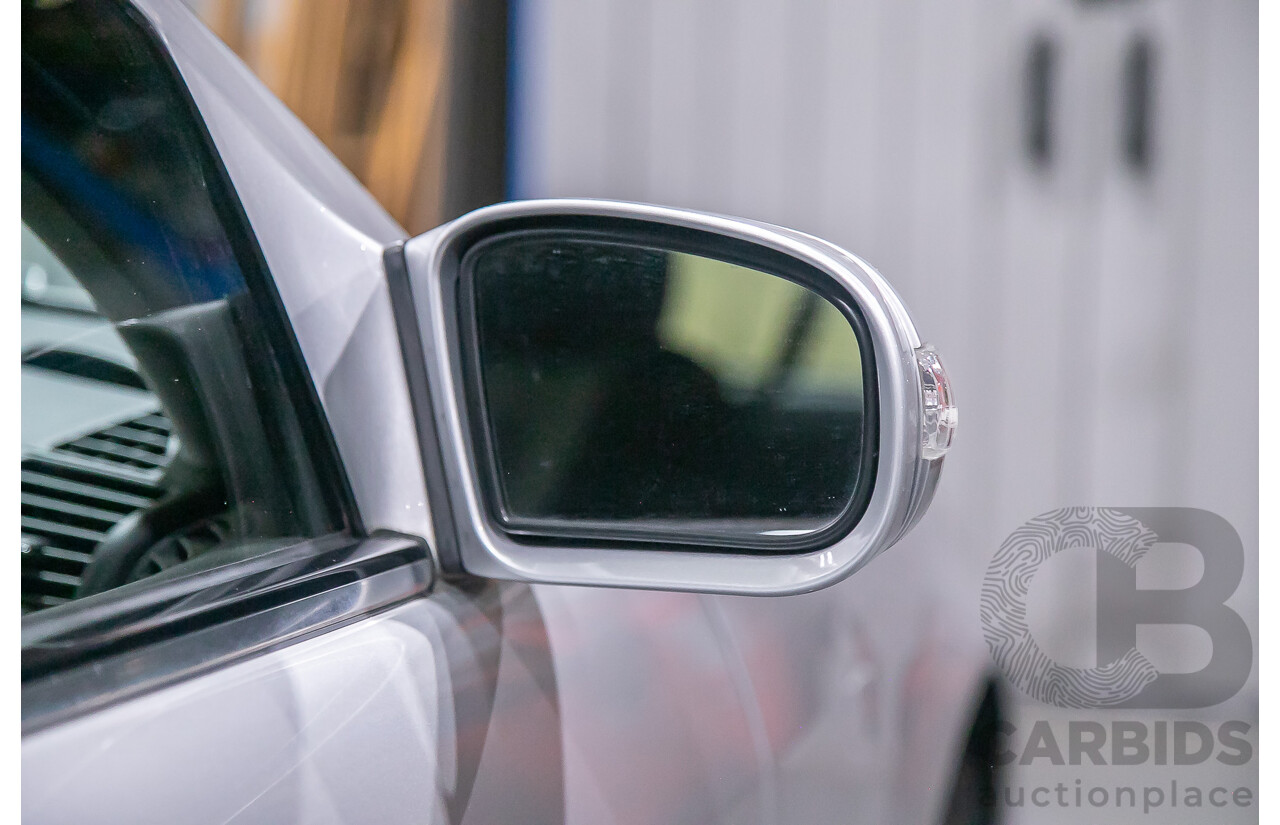 6/2003 Mercedes Benz S350 W220 4d Sedan Brilliant Silver Metallic V6 3.7L