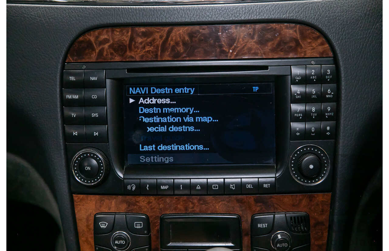 6/2003 Mercedes Benz S350 W220 4d Sedan Brilliant Silver Metallic V6 3.7L