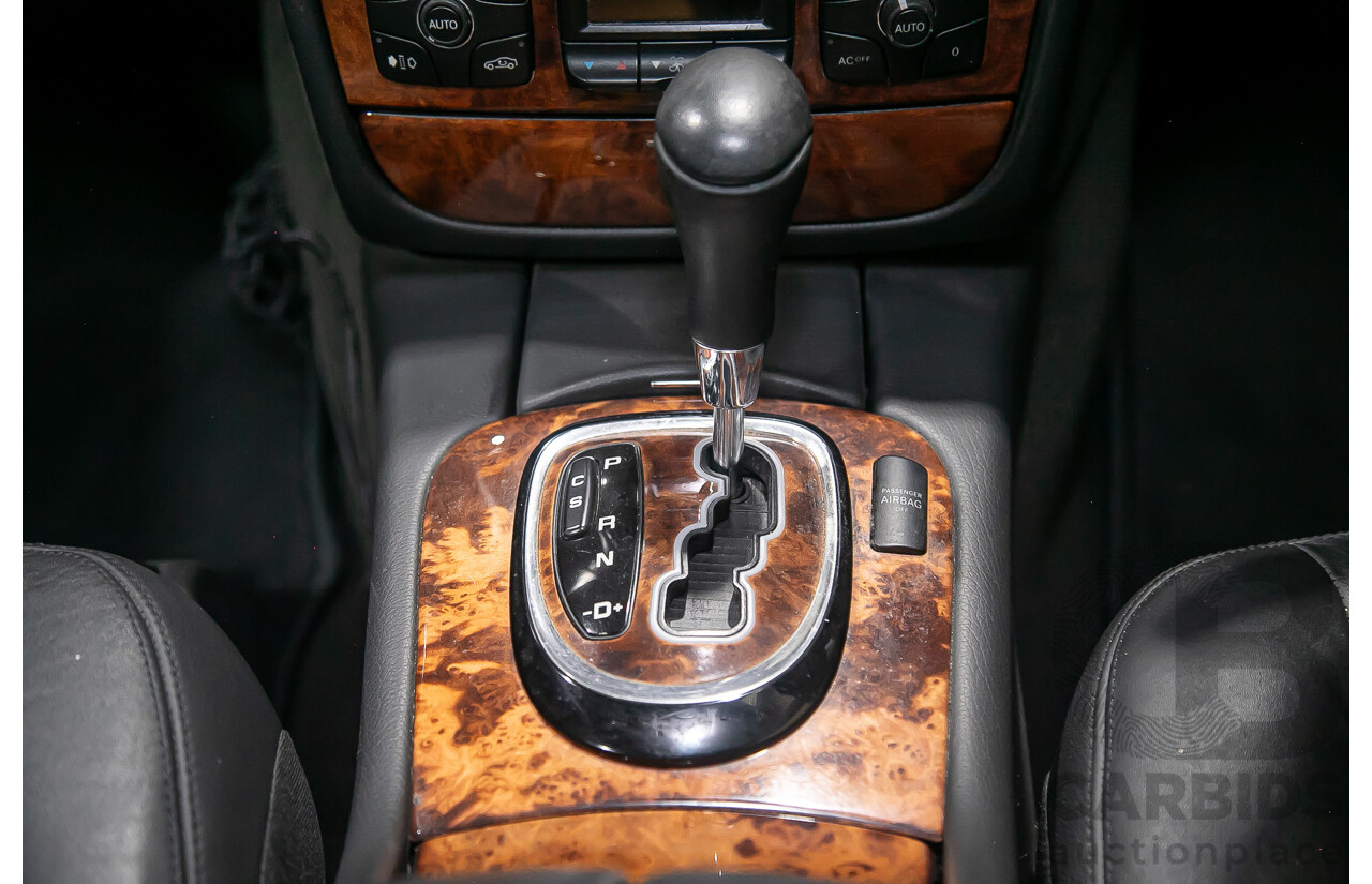 6/2003 Mercedes Benz S350 W220 4d Sedan Brilliant Silver Metallic V6 3.7L