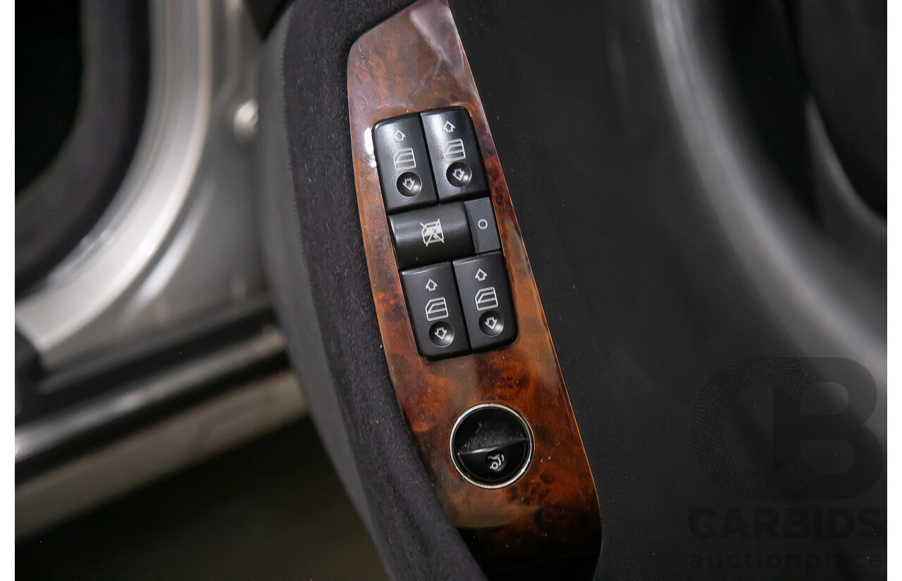 6/2003 Mercedes Benz S350 W220 4d Sedan Brilliant Silver Metallic V6 3.7L