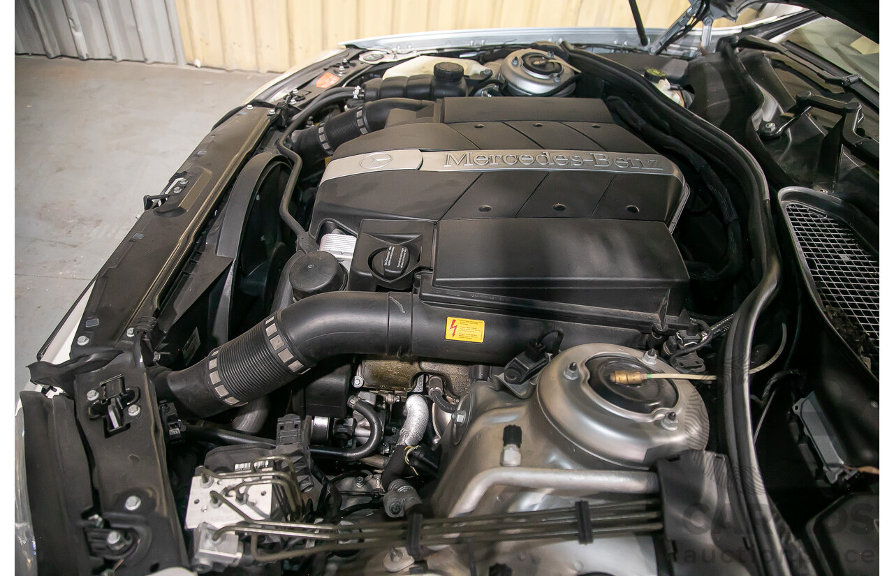 6/2003 Mercedes Benz S350 W220 4d Sedan Brilliant Silver Metallic V6 3.7L