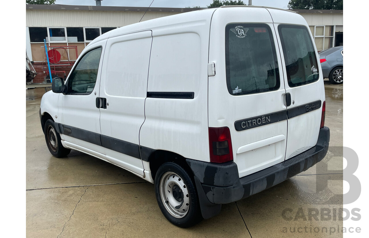 03/06 Citroen Berlingo Ii FWD M59 2D Panelvan White 1.4L