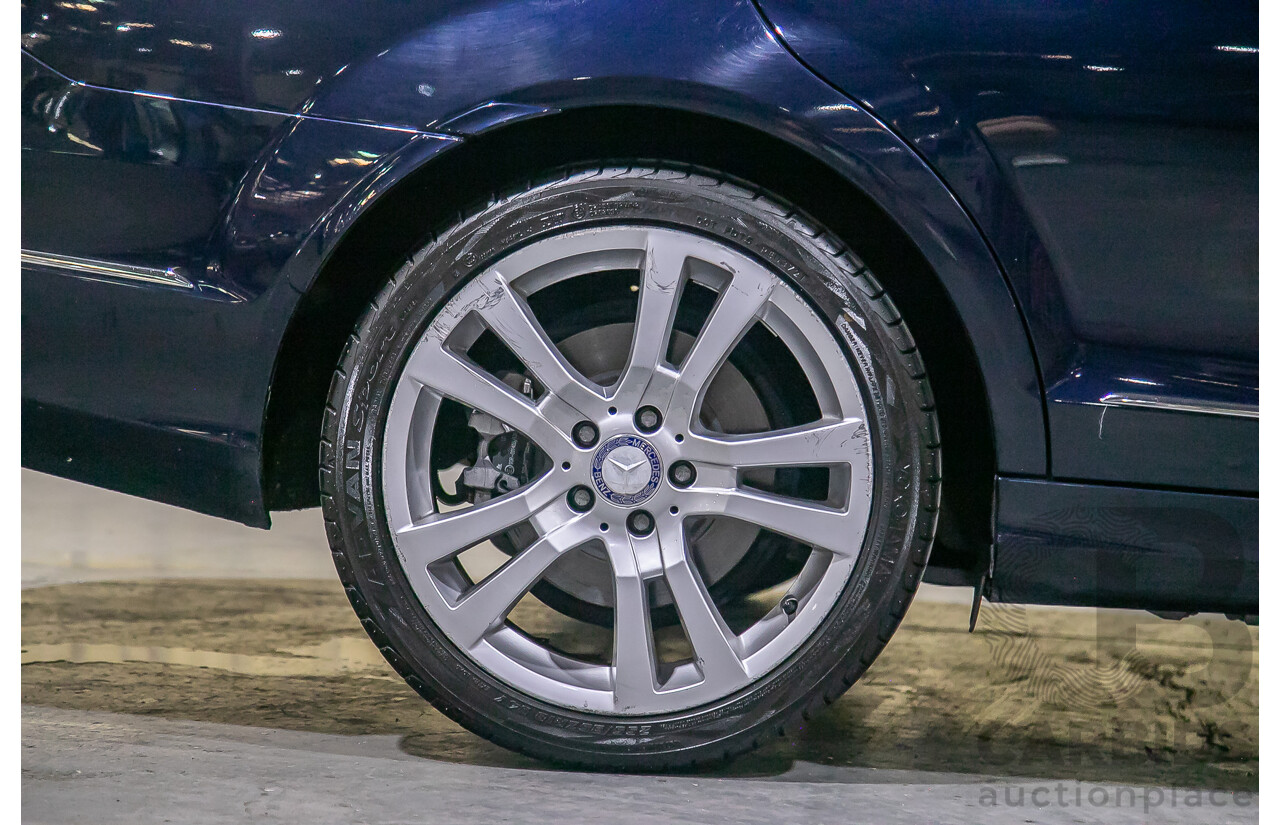 8/2012 Mercedes Benz C250 CDI Avantgarde BE W204 MY12 4d Sedan Blue Turbo Diesel 2.1L