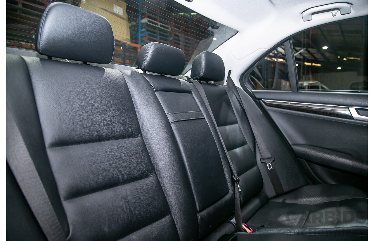 8/2012 Mercedes Benz C250 CDI Avantgarde BE W204 MY12 4d Sedan Blue Turbo Diesel 2.1L