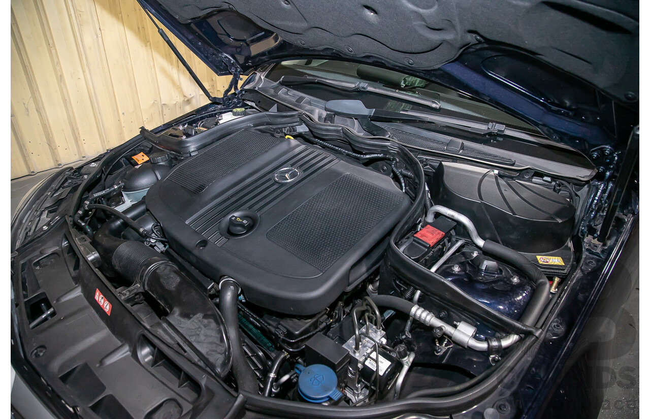 8/2012 Mercedes Benz C250 CDI Avantgarde BE W204 MY12 4d Sedan Blue Turbo Diesel 2.1L