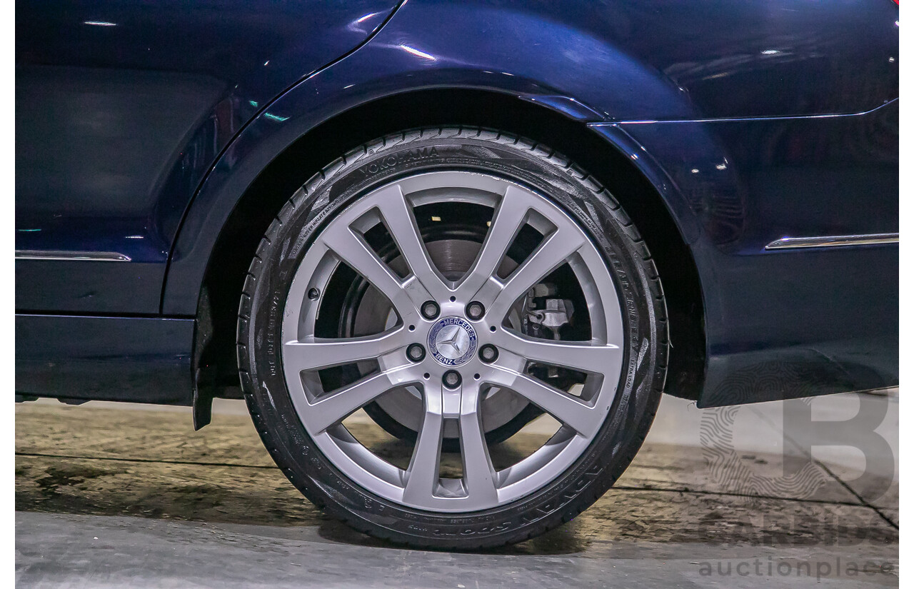 8/2012 Mercedes Benz C250 CDI Avantgarde BE W204 MY12 4d Sedan Blue Turbo Diesel 2.1L