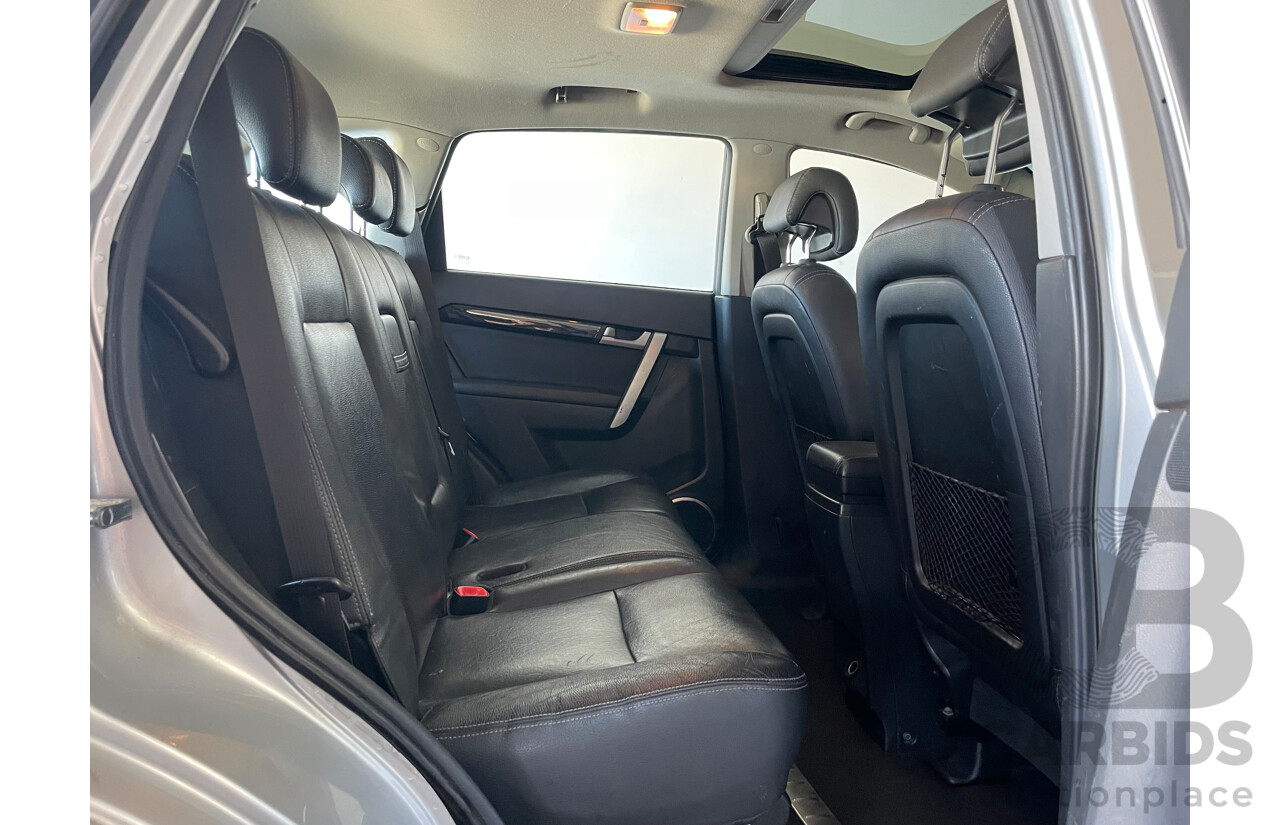 05/13 Holden Captiva 7 LX (4x4) AWD CG MY12 4D Wagon Silver 3.0L